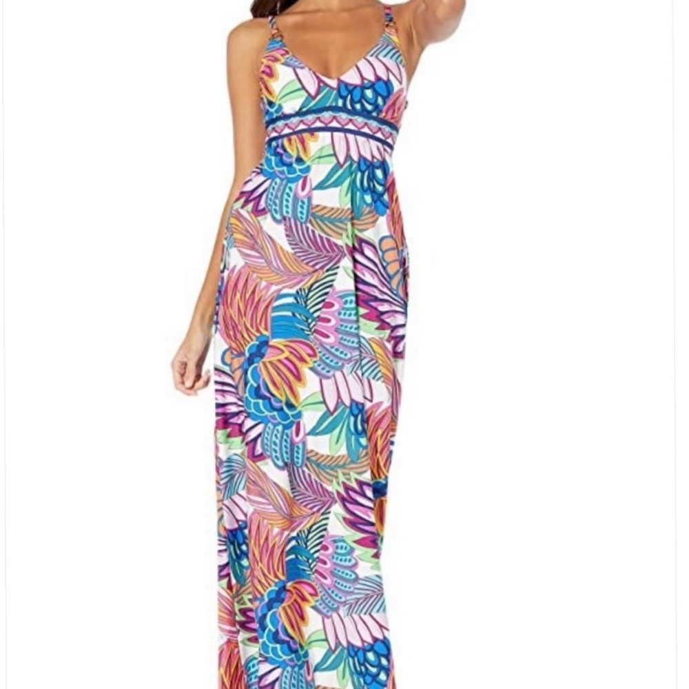 Trina Turk Colorful Maxi Dress